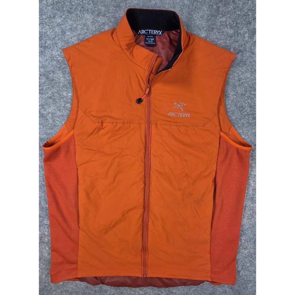 Arcteryx Atom LT Vest Mens XL Orange Insulated Full Zip Coreloft 10861 Gorpcore